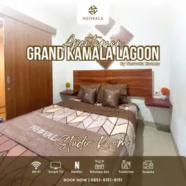 Staycation Seru dan Praktis Apartemen Grand Kamala Lagoon by Neovala