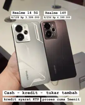 BARU REALME 14 5G.HP GAMMING BATERAI 6000MAH.GT GAMMING. NFC. IP 68/69