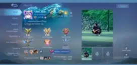 Jual akun mobile legends