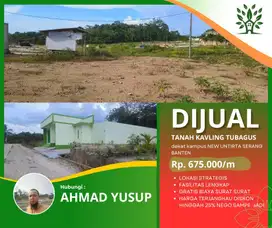 TANAH KAVLING DI KOTA SERANG MURAH
