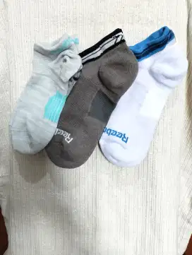 Kaos kaki Reebok ori 3 pasang