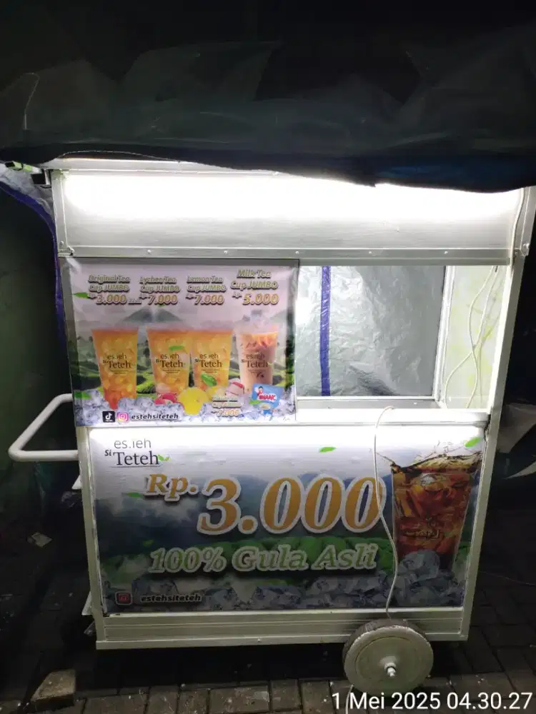 Lowongan kerja umkm jualan gerobakan es teh siteteh