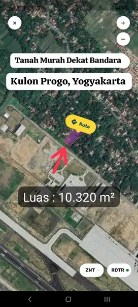 Tanah Dijual Dekat Bandara Kulon Progo