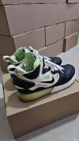 Nike Air Force 1 Mid React 40Th Anniversary  Sail / Black  .ORIGINAL