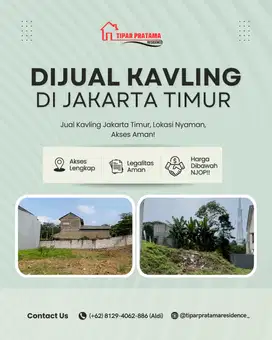 Kavling SHM Jakarta Timur Harga di Bawah NJOP – Jual Cepat!