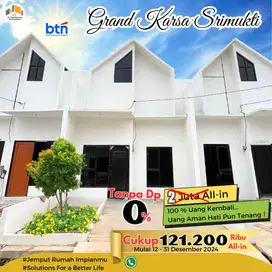 TAKE OVER RUMAH AKSES TOL TAMBUN UTARA SYARAT HANYA KTP DAN KK