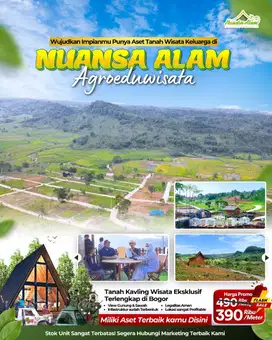 TANAH KAVLING WISATA TERMURAH DI BOGOR TIMUR