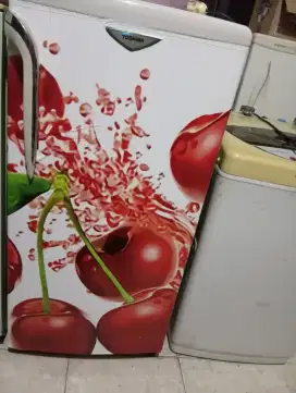 Kulkas bekas 1 pintu Mer Toshiba ory atas& dingin