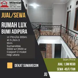 DIJUAL/sewa RUMAH DI BUMI ADIPURA, GEDEBAGE, BANDUNG  --JU