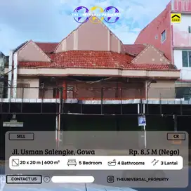 Dijual Ruko 3LT Poros Usman Salengke Gowa Strategis Hrg Nego CR