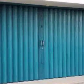 Rolling door murah folding gate kanopi