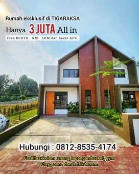 Dijual rumah cuma perlu 3 juta ajaaaaa