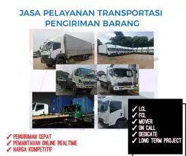 Jasa pengiriman barang fuso wingbox cddl trailer harga bersaing