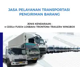 Jasa pengiriman barang fuso wingbox cddl trailer harga bersaing