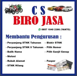 Biro jasa kendaraan, aman, cepat, bertanggung jawab