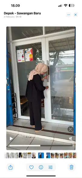 Pintu Ruko Kaca [Pintu Utama Ruko]