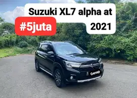 Suzuki XL7 alpha at 2021 hitam #5juta