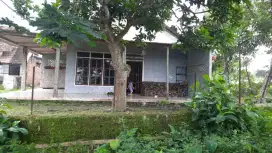 Rumah murah pojok, view hamparan sawah