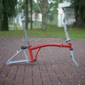 Frameset Brompton Type M 2012 Red/Grey