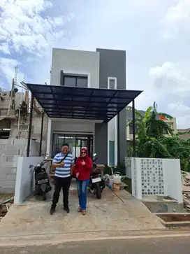 Rumah baru 2 lantai di cluster Pulo gebang Cakung