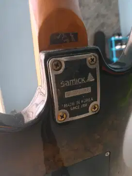 Gitar samick ori + fx boss GT 3