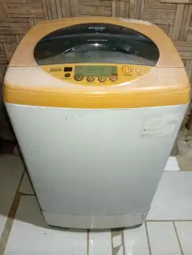 Jual mesin cuci otomatis merk samsung kapasitas 8kg kondisi bagus