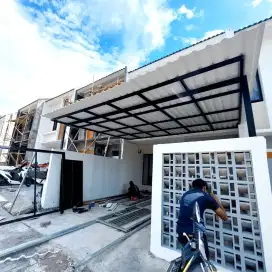 Kanopi rumah alderon outdoor minimalis