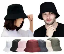 Topi bucket pria wanita