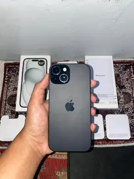 Iphone 15 128gb Black BH 100% Garansi resmi ON sampai Jan 2026
