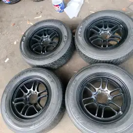 Velg Enkei rpf1 ring 18 pcd 6x139,7 ban 265/60 R18 Fortuner pajero
