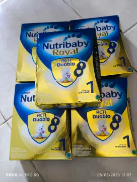 Susu nutribaby 0-6 bulan kondisi baru