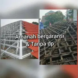 Pemasangan baja ringan dan renovasi atap