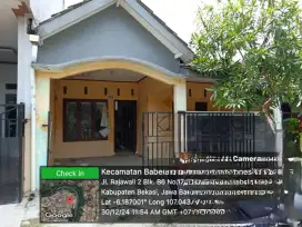 Jual Murah Rumah Perum Bumi Anugerah Sentosa Bekasi