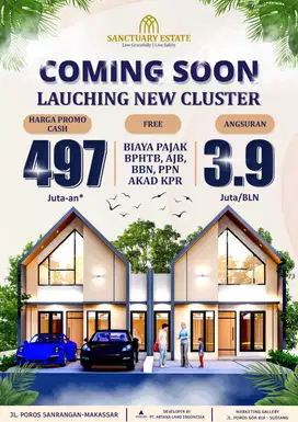 RUMAH 1 LANTAI DEKAT GOR DAN BANDARA HASANUDDIN KOTA MAKASSAR