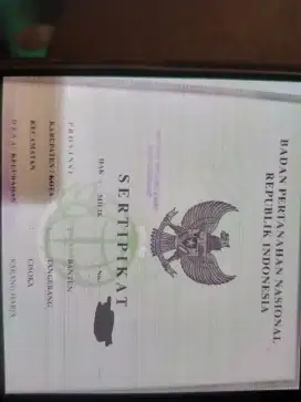 Dijual tanah Cisoka Kab Tangerang