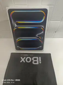 ipad Pro M4 256gb 13-iNci baru New Segel fresh iBox dari pabrik