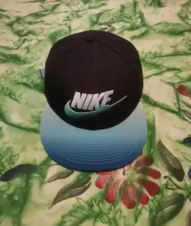 Topi NIKE TRUE/ Warna Gradasi/ Hitam Biru Tosca  (ORIGINAL)