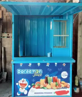Dijual Gerobak Minuman/Usaha – Siap Pakai & Desain Menarik!