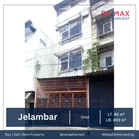 DIJUAL/DISEWA MURAH RUKO LOKASI STRATEGIS JELAMBAR JAKARTA BARAT