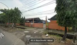 Jual cepat! Pabrik, Tanah, Gudang di Jaksa Agung Suprapto Lamongan