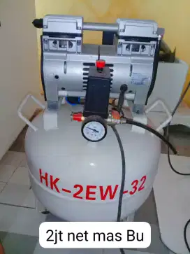 Kompresor bulat putih 30liter