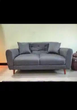 Kursi tamu 2 seater plus meja