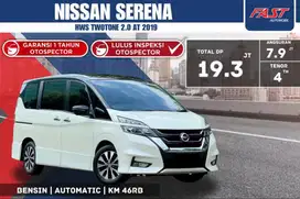 NISSAN SERENA HWS 2019 TWO TONE 2.0 AT LOW KM.46RB PAJAK PANJANG #F5ST