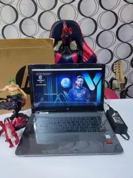 HP 14 Core i7 RAM 8GB SSD 512GB Dual VGA Radeon