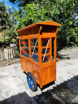 Gerobak Angkringan jg Melayani Pesanan Grobak Bakso Mie Bubur Sate dlL