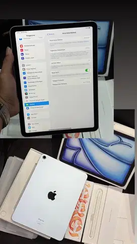 ipad air m2 128gb garansi resmi ibox seminggu pakai