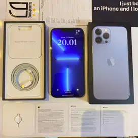 iPhone 13 Pro Max Sierra Blue 128GB Ex iBox Resmi