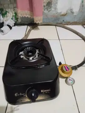 Kompor Gas rinnai + regulator & selang