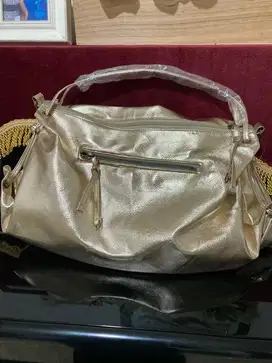 Hand bag import gold