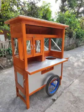 Gerobak Angkringan jg Melayani Pesanan Grobak Bakso Mie Bubur Sate dlL
